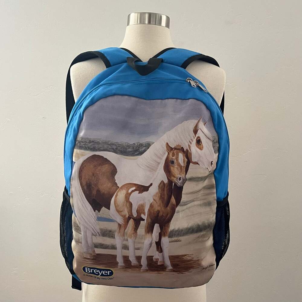 Vintage Breyer Backpack Horse Collectible Breyerfest Sheryl Leisure Y2K Kidcore
